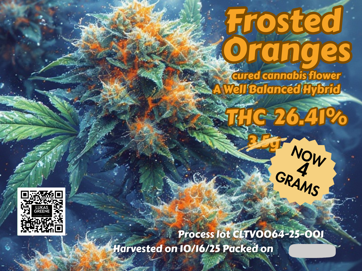Frosted Oranges 4 grams