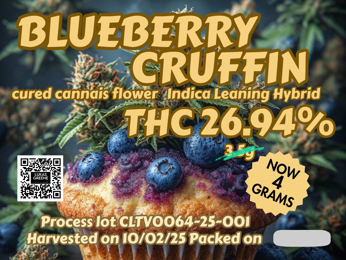 Blueberry Cruffin